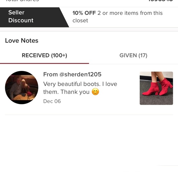 Red block heel tassel ankle bootie - Picture 4 of 9